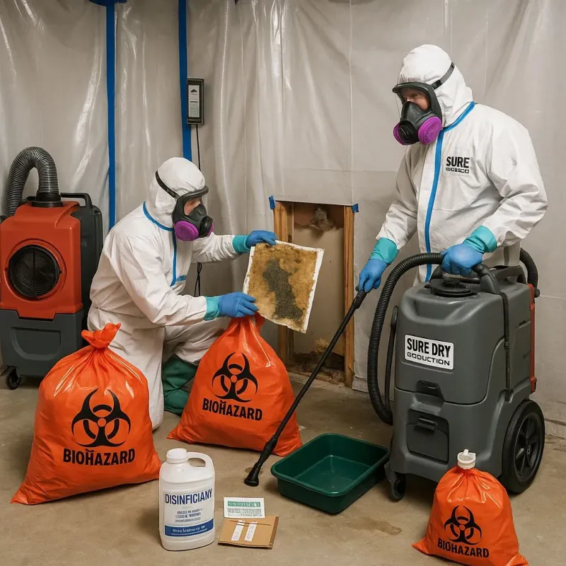 Contaminated Water Handling Protocols process in Lansing, MI