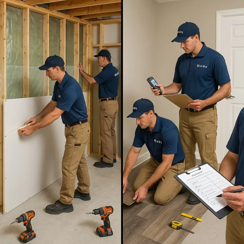 Repairs and Reconstruction process in Lansing, MI